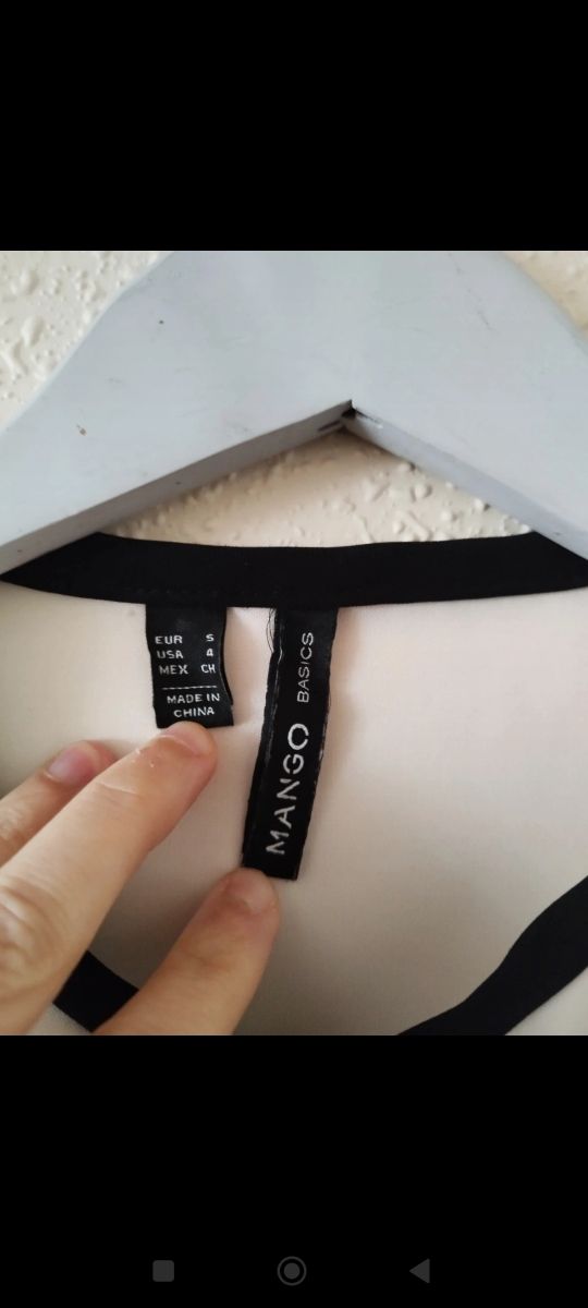 Blusa elegante Mango