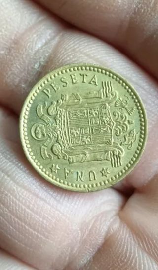 Moneda ,peseta del año 66