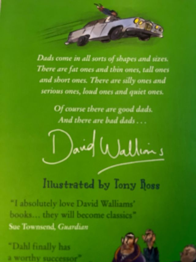 Bad Dad. David Walliams