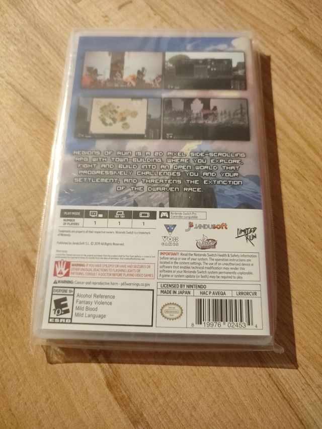 Regions of ruin Switch