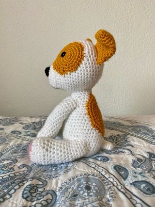 Peluche perro - Crochet hecho a mano