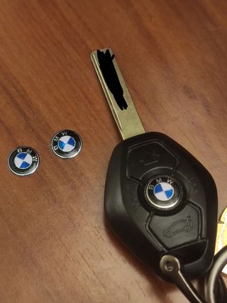 Emblema logo llave BMW E46 E39 insignia 11mm
