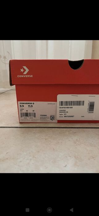 Converse edición especial egret black