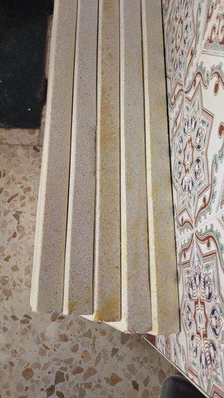 Piezas de marmolina
