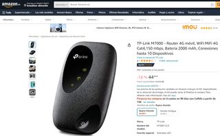 Link M7000 - Router 4G móvil, WiFi MiFi 4G Cat4,15