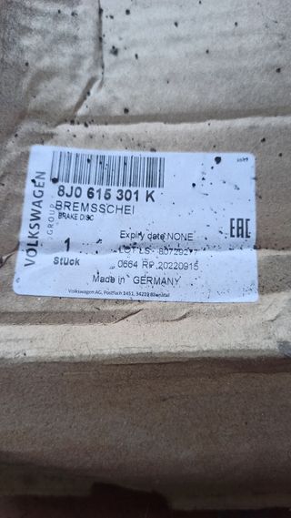 Discos de freno / frenada León Cupra 300