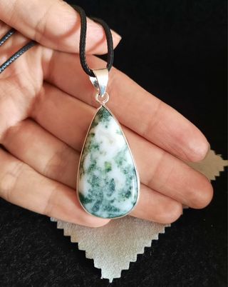 Colgante de Ágata Árbol