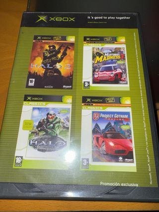 pack de xbox 4 juegazos halo halo2