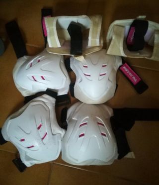 Pack patines y protecciones