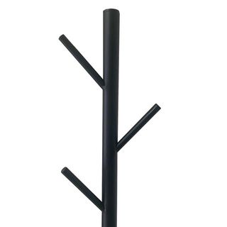 Perchero 8 Colgadores Elegance 167x30 Negro NUEVO