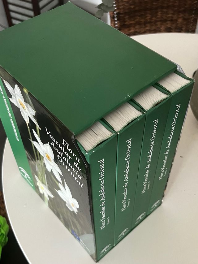 Flora vascular Andalucia Oriental  (4 tomos)