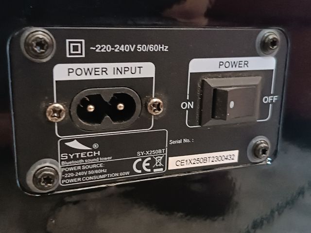 🔊Altavoz Torre Bluetooth Sytech