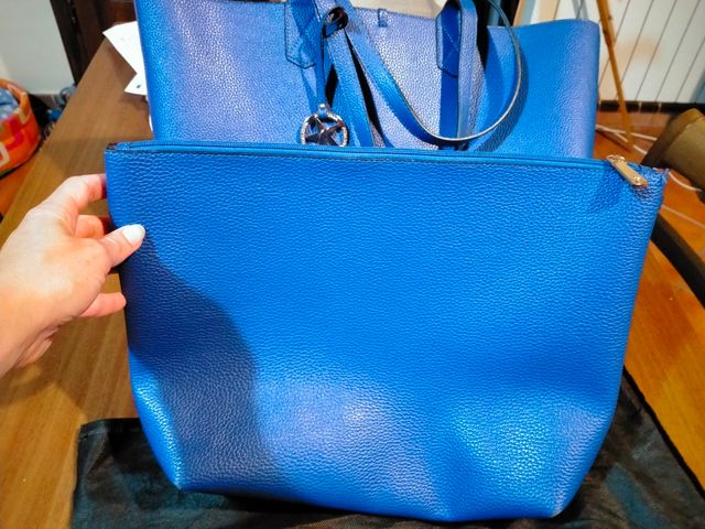 Borsa blu Primadonna