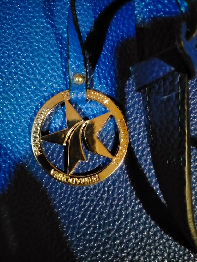 Borsa blu Primadonna