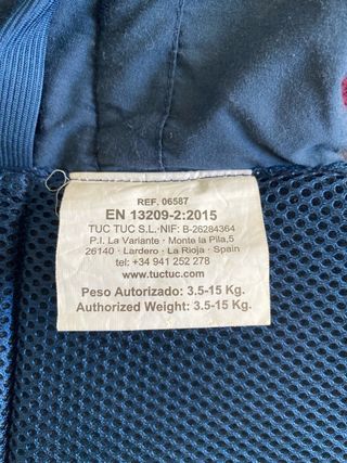 Mochila portabebes