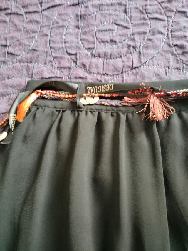 Falda desigual 