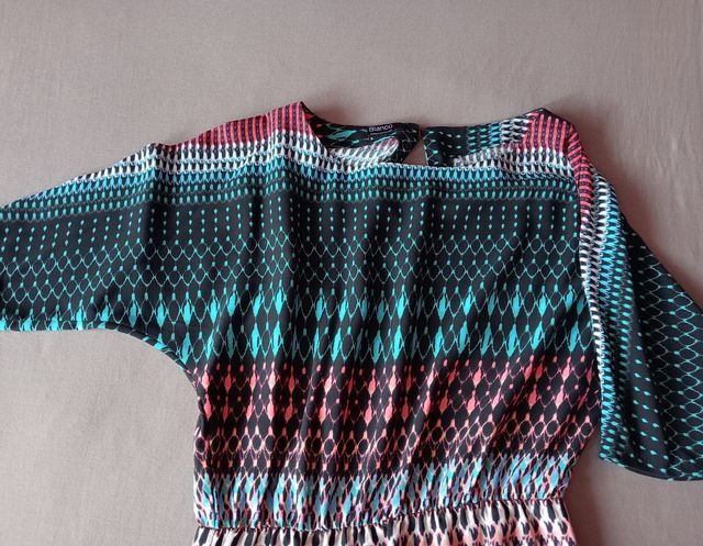 Vestido corto etnico