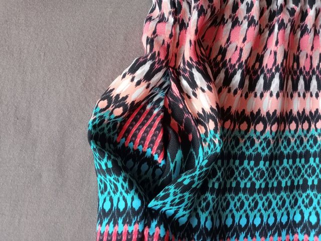 Vestido corto etnico