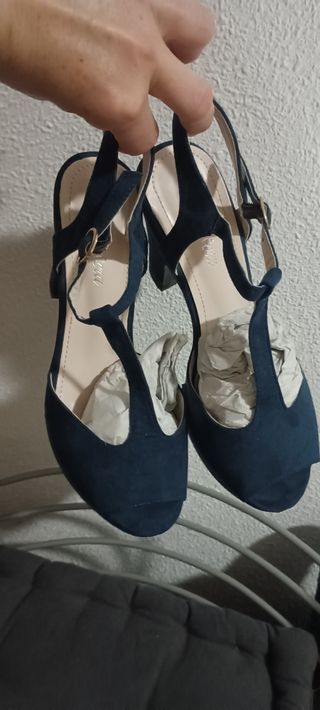 Zapatos de tacón mujer con plataforma 
