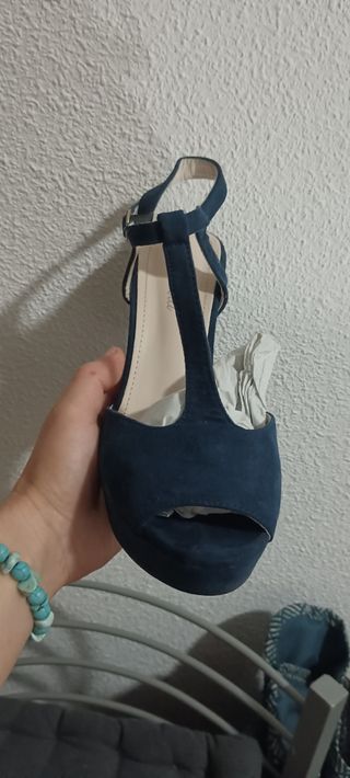 Zapatos de tacón mujer con plataforma 