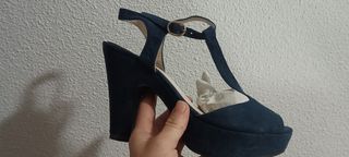 Zapatos de tacón mujer con plataforma 