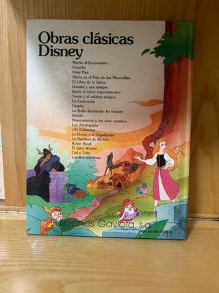 Libro infantil de walt disney.