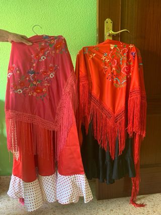 FALDAS Y PAÑUELOS DE FLAMENCA