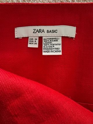 Falda Zara