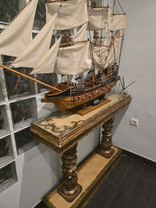 barco de maqueta