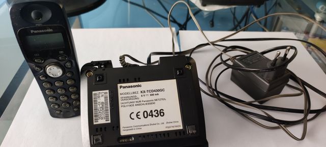 Teléfono inalámbrico Panasonic KX-TCD430GC negro