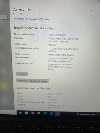 Tablet / PC DESKTOP-JOQOOID