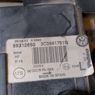 FARO DELANTERO IZQUIERDO XENON VOLKSWAGEN PASSAT