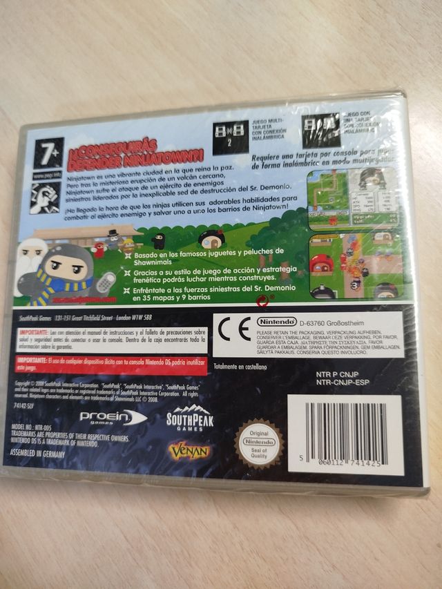 Ninja town Nintendo ds precintado