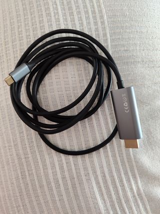 Cable Tipo C a HDMI Video Converter 