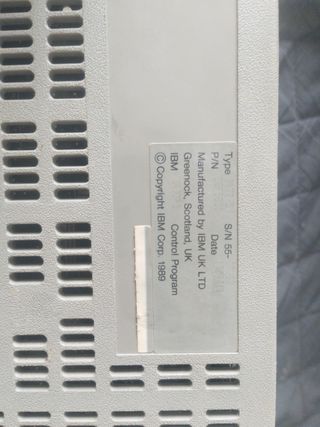 Ibm control program y monitor con soporte