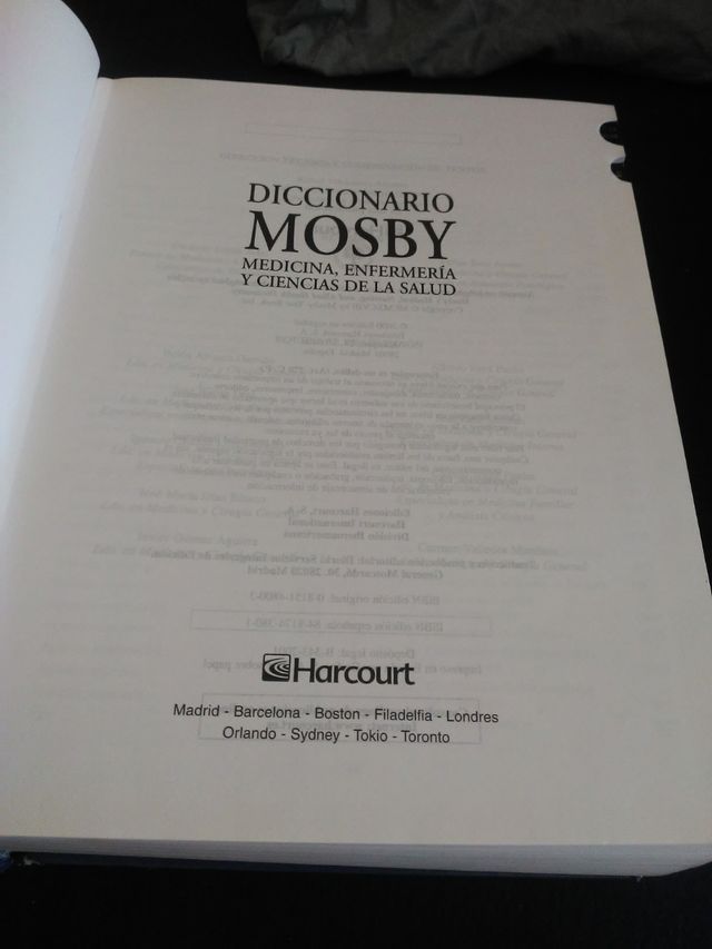 Diccionario Mosby Medicina Enfermeria