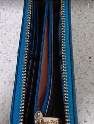 Cartera Tous azul eléctrico 