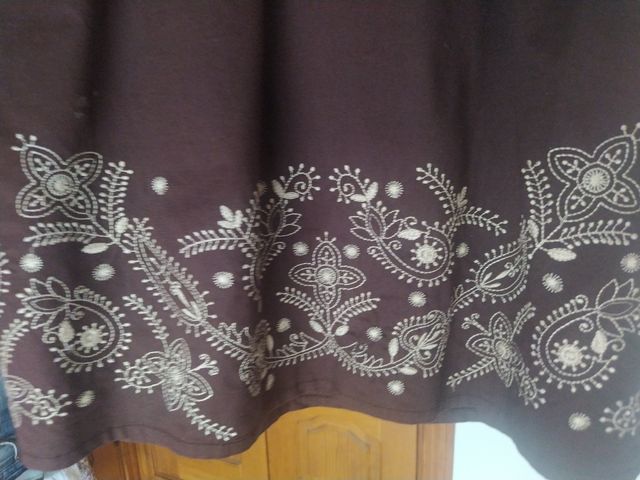 Vestido bordado marca Flamenco