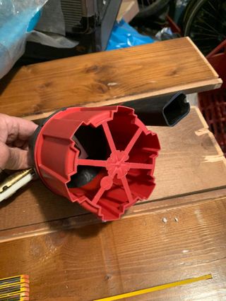 Bruciatore senza cartuccia