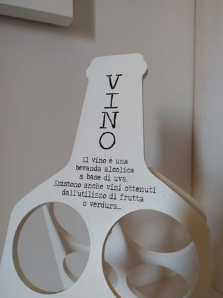 Botellero de madera