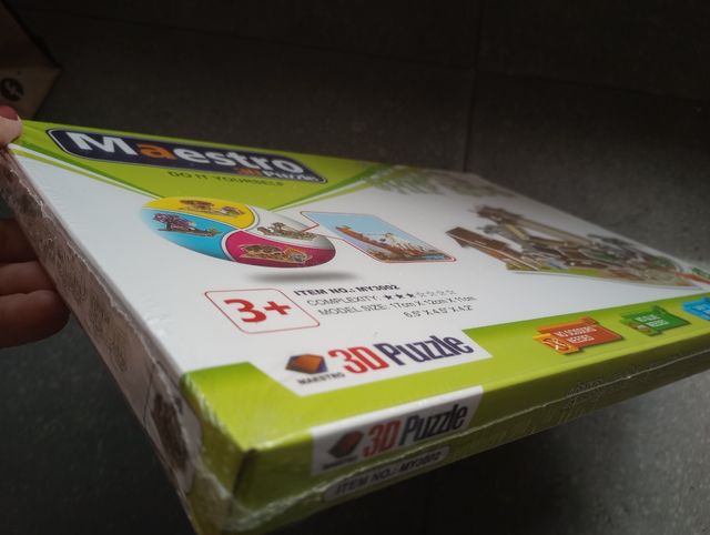 Puzzle 3D precintado
