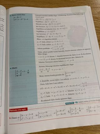 MATEMATIKA 4 DBH irakaskuntza akademikoetara ANAYA