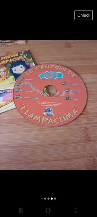 Cd le canzoni dei lampaclima