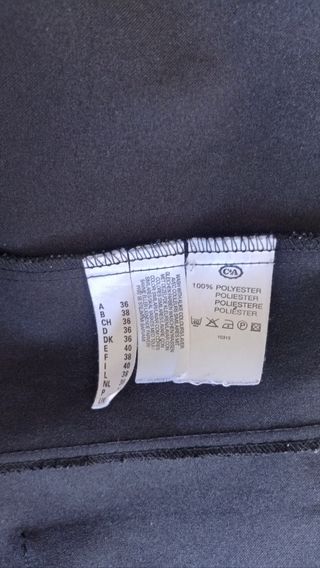 Chaqueta americana negra de C&A