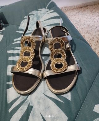 Sandalias planas mujer 