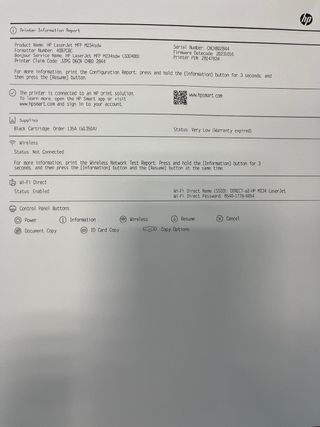 Impresora HP laserjet M234sdwe