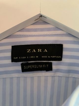 Camisa a rayas de Zara