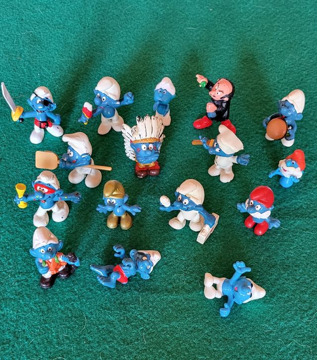 Puffi Smurf statue action figure