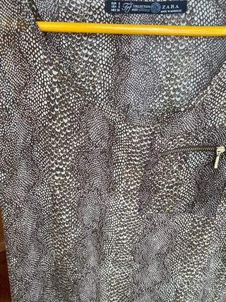 Blusa tirantes animal print