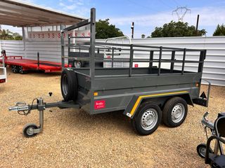Remolque de doble eje 250 x 150 x 1